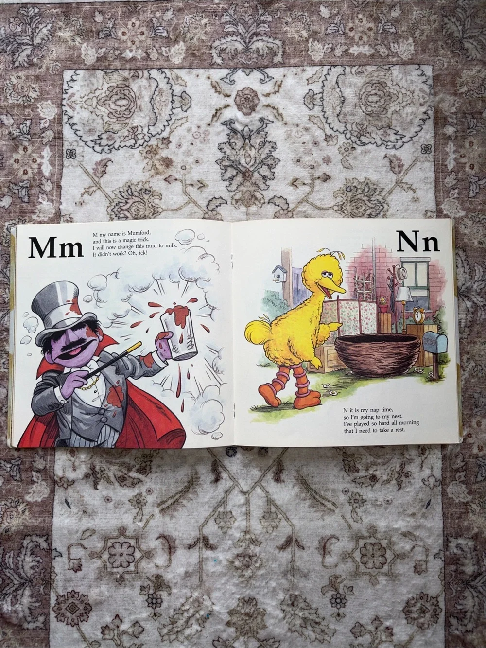 Vintage 1983 Sesame Street “A My Name Is Alice Alphabet Book”